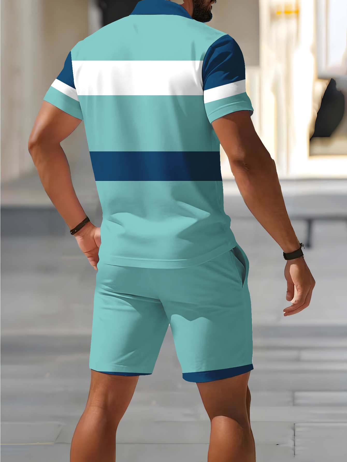 2026 Summer Men's Polo Shirt S - 3D Printing Designing 评论和价格