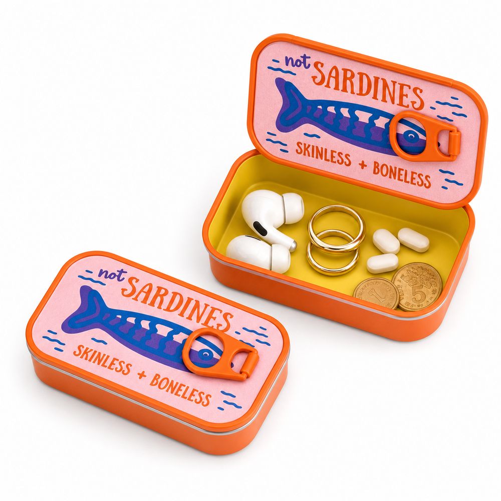 Portable Plastic Sardine Jewel - 3D Printing Earrings 评论和价格