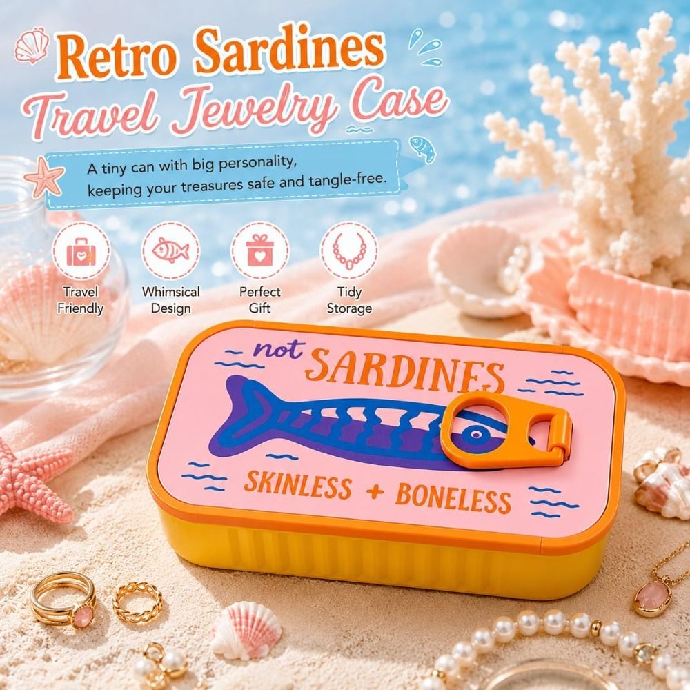 Portable Plastic Sardine Jewel - 3D Printing Earrings 评论和价格