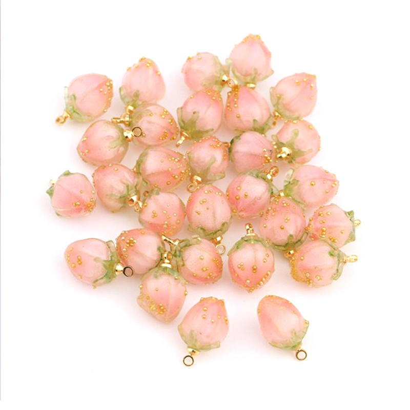 3D Strawberry Fruit Resin Char - 3D Printing Earrings 评论和价格