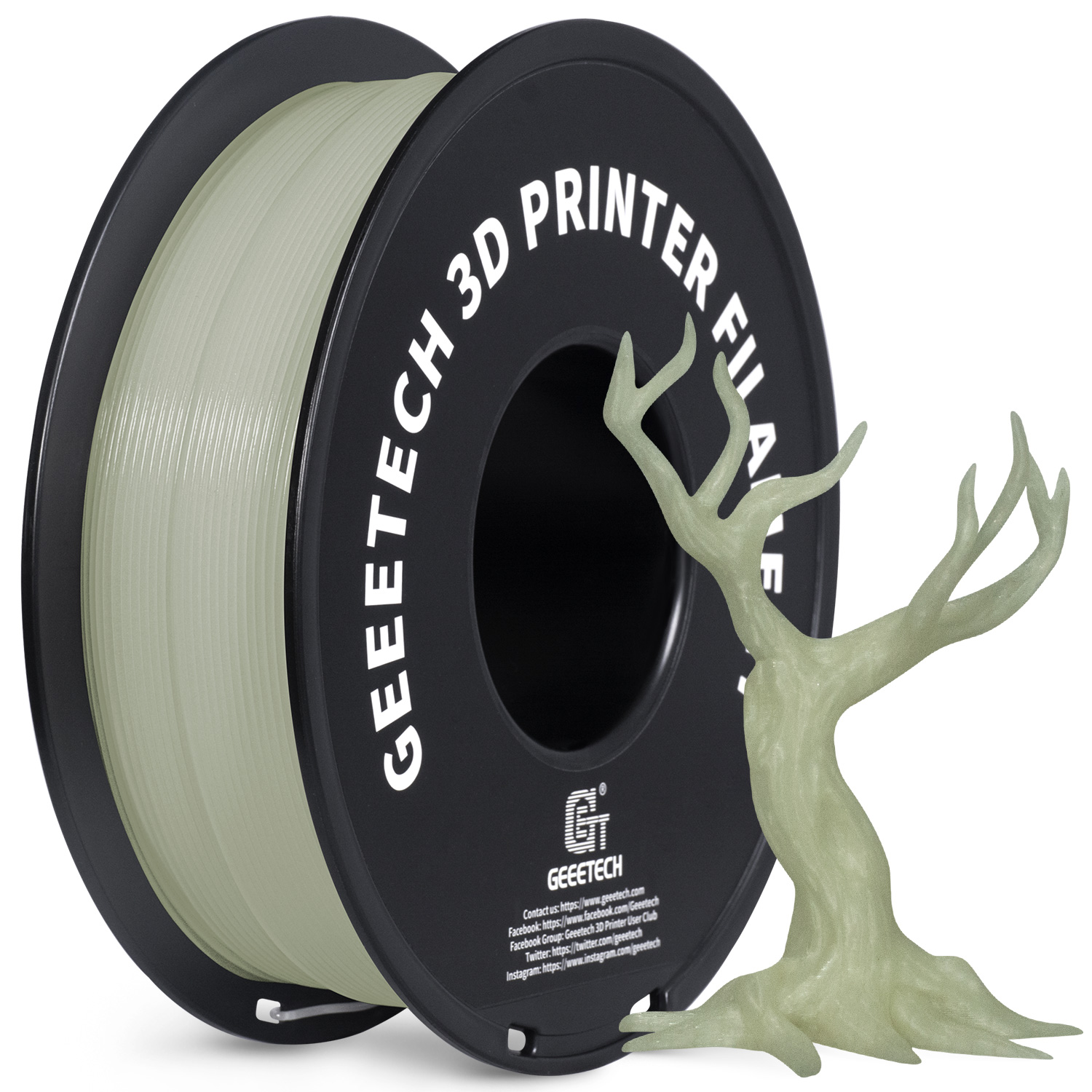 GEEETECH Luminous PLA Filament - Abs Filament Spool 评论和价格