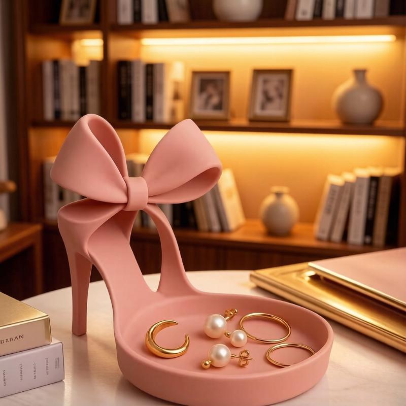 3D Printed High Heel Jewelry D - 3D Printing Ring Holder 评论和价格