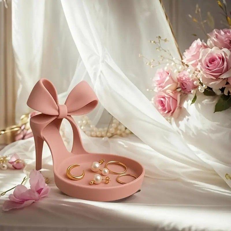 3D Printed High Heel Jewelry D - 3D Printing Ring Holder 评论和价格