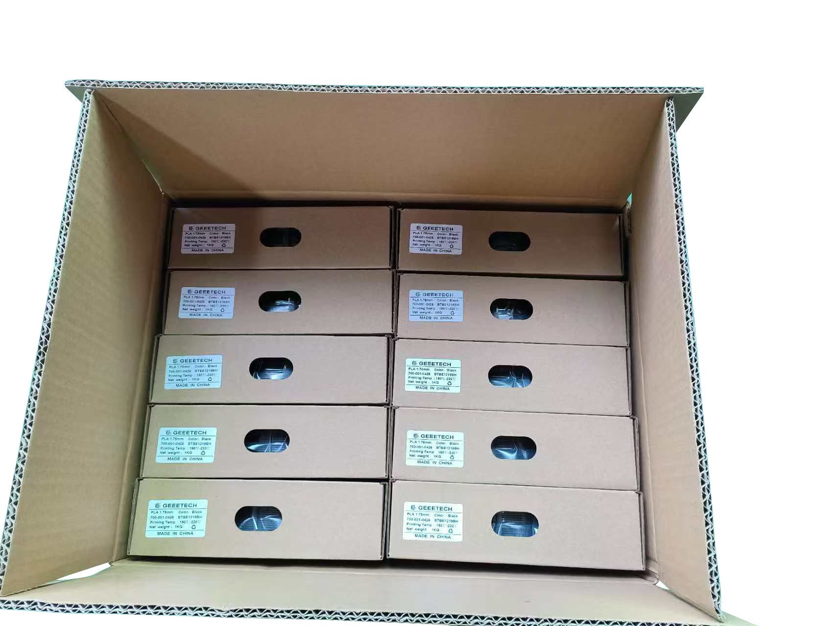 GEEETECH 10Kg In One Box Matte - Abs Filament Spool 评论和价格
