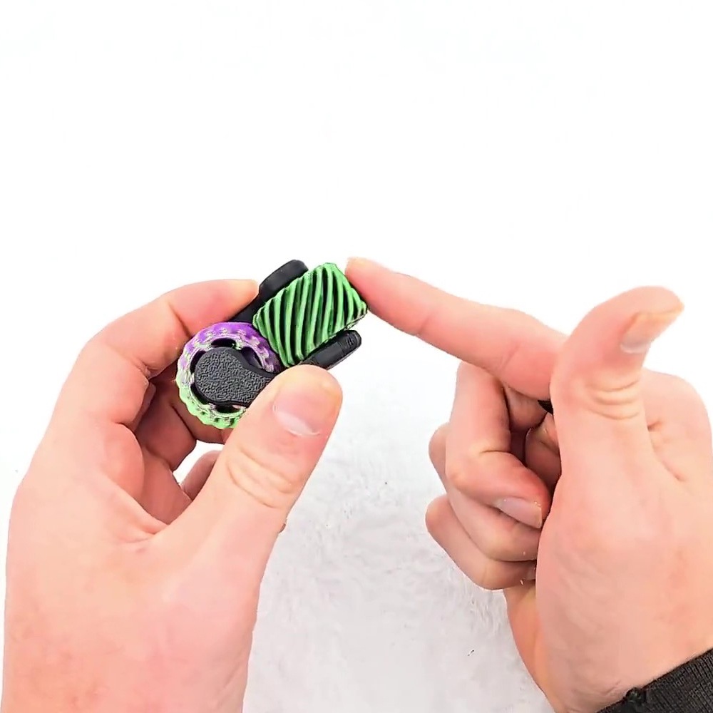 1PCS 3D Printed Fidget Spinner - 3D Printing Gears 评论和价格